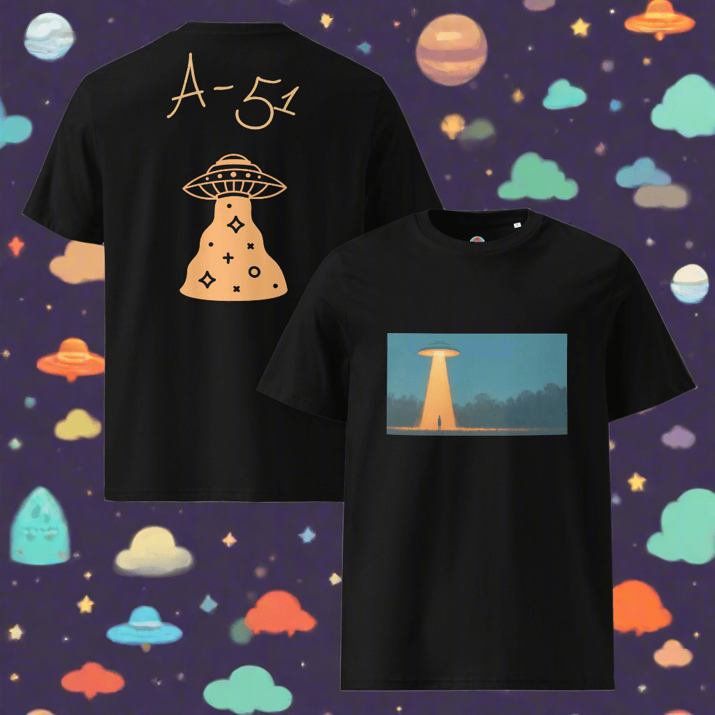 Abduction! Unisex Organic Cotton T-Shirt - T - SHIRT - Cloutropolis