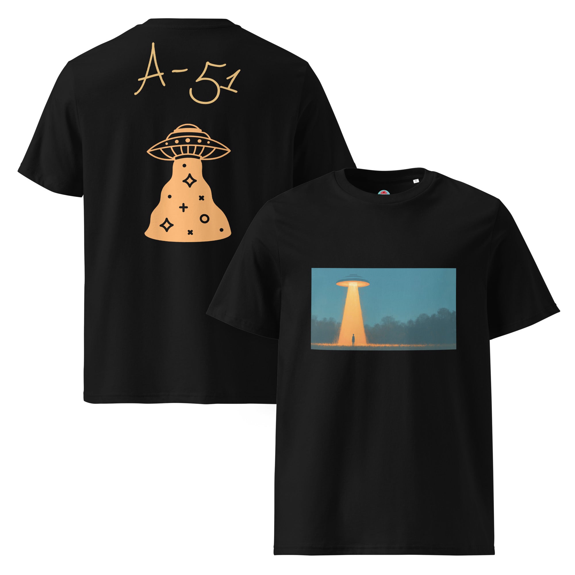 Abduction! Unisex Organic Cotton T-Shirt - T - SHIRT - Cloutropolis
