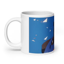 Load image into Gallery viewer, Action! Break The Glass White Glossy Mug #2 - Cloutropolis