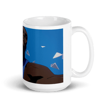 Load image into Gallery viewer, Action! Break The Glass White Glossy Mug #2 - Cloutropolis