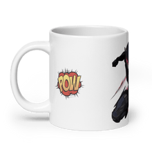 Load image into Gallery viewer, Action Man! White Glossy Mug #3 - Cloutropolis