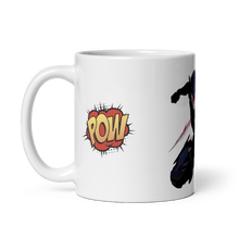 Load image into Gallery viewer, Action Man! White Glossy Mug #3 - Cloutropolis