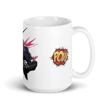 Load image into Gallery viewer, Action Man! White Glossy Mug #3 - Cloutropolis