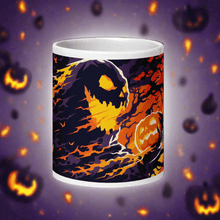 Load image into Gallery viewer, Ashen Jack - O White Glossy Mug - mug - Cloutropolis