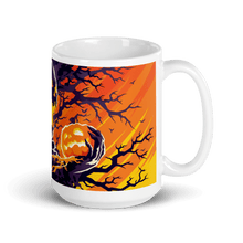 Load image into Gallery viewer, Ashen Jack - O White Glossy Mug - mug - Cloutropolis