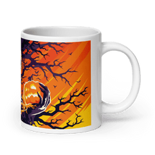 Load image into Gallery viewer, Ashen Jack - O White Glossy Mug - mug - Cloutropolis