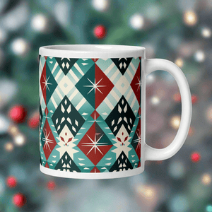 Christmas Patterns Mug V1.0 - Cups - Cloutropolis