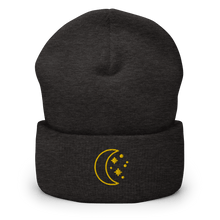 Load image into Gallery viewer, Crescent Starlight Cuffed Beanie - Cloutropolis