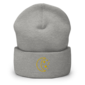 Crescent Starlight Cuffed Beanie - Cloutropolis