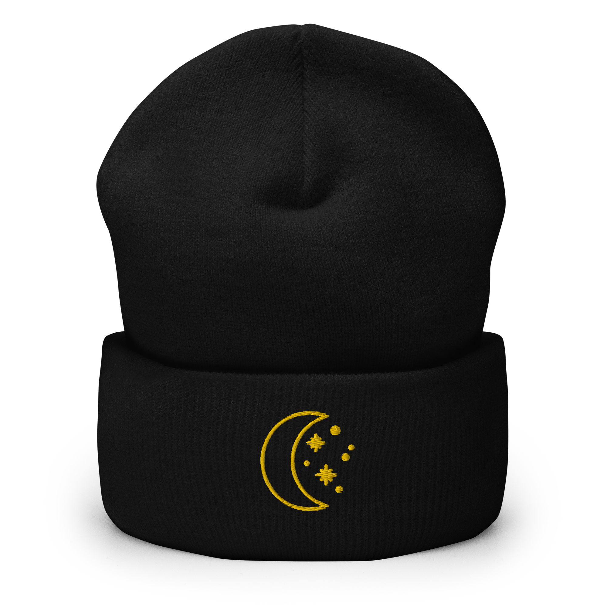 Crescent Starlight Cuffed Beanie - Cloutropolis