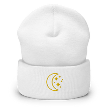 Load image into Gallery viewer, Crescent Starlight Cuffed Beanie - Cloutropolis