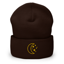 Load image into Gallery viewer, Crescent Starlight Cuffed Beanie - Cloutropolis