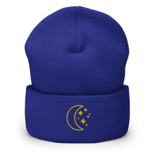 Load image into Gallery viewer, Crescent Starlight Cuffed Beanie - Cloutropolis