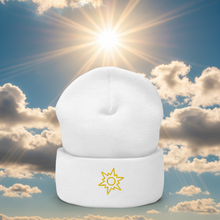 Load image into Gallery viewer, Sun Star Cuffed Beanie