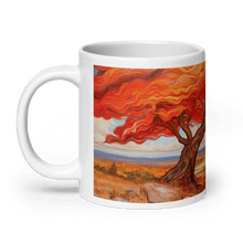 Load image into Gallery viewer, Flowing Fall White Glossy Mug - mug - Cloutropolis