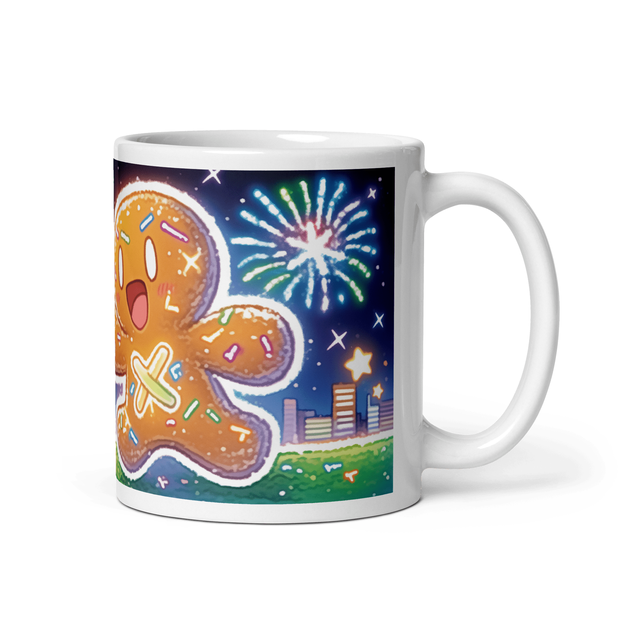 Gingerbread Hero Mug - mug - Cloutropolis