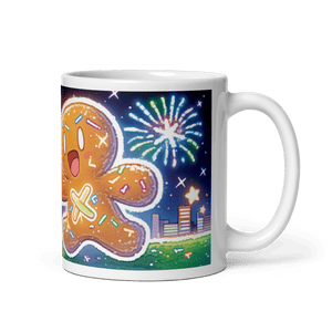 Gingerbread Hero Mug - mug - Cloutropolis