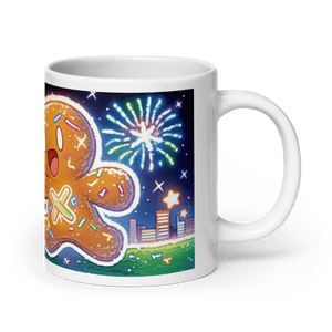 Gingerbread Hero Mug - mug - Cloutropolis