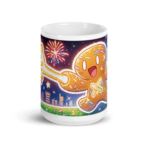 Gingerbread Hero Mug - mug - Cloutropolis