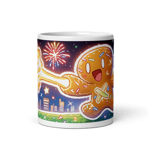 Gingerbread Hero Mug - mug - Cloutropolis