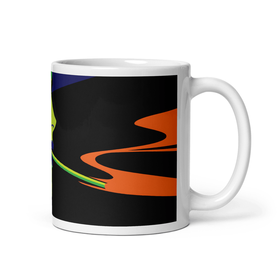 Halloween Demure White Glossy Mug - mug - Cloutropolis