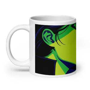 Halloween Demure White Glossy Mug - mug - Cloutropolis