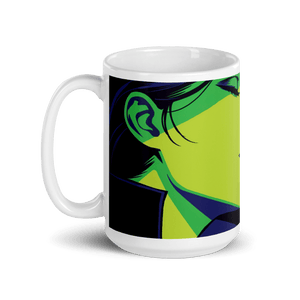 Halloween Demure White Glossy Mug - mug - Cloutropolis