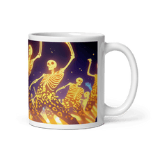 Load image into Gallery viewer, Happy Fete Halloween White Glossy Mug - mug - Cloutropolis