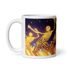 Load image into Gallery viewer, Happy Fete Halloween White Glossy Mug - mug - Cloutropolis