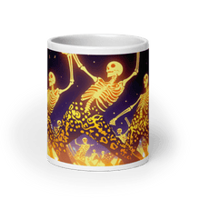 Load image into Gallery viewer, Happy Fete Halloween White Glossy Mug - mug - Cloutropolis