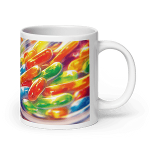 Jellybean Hunter White Glossy Mug - mug - Cloutropolis