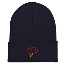 Charger l'image dans la galerie, Lightning Cloud Embroidered Cuffed Beanie - EMBROIDERY - Cloutropolis