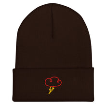 Charger l'image dans la galerie, Lightning Cloud Embroidered Cuffed Beanie - EMBROIDERY - Cloutropolis