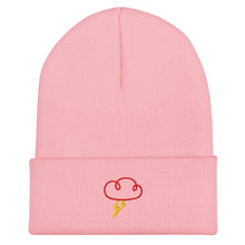 Charger l'image dans la galerie, Lightning Cloud Embroidered Cuffed Beanie - EMBROIDERY - Cloutropolis