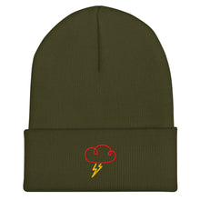 Charger l'image dans la galerie, Lightning Cloud Embroidered Cuffed Beanie - EMBROIDERY - Cloutropolis