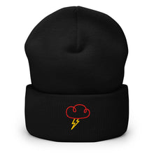 Charger l'image dans la galerie, Lightning Cloud Embroidered Cuffed Beanie - EMBROIDERY - Cloutropolis
