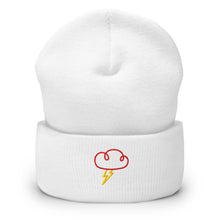 Charger l'image dans la galerie, Lightning Cloud Embroidered Cuffed Beanie - EMBROIDERY - Cloutropolis
