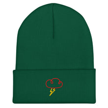 Charger l'image dans la galerie, Lightning Cloud Embroidered Cuffed Beanie - EMBROIDERY - Cloutropolis