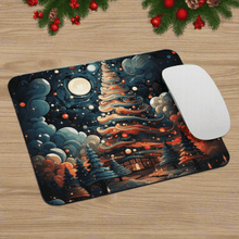 Load image into Gallery viewer, Merry Night Mouse Pad - Posters, Prints, &amp; Visual Artwork - Cloutropolis