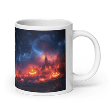 Load image into Gallery viewer, Moon Art: Another Halloween White Glossy Mug - mug - Cloutropolis