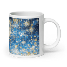 Load image into Gallery viewer, Night&#39;s Gleaming Resplendence White Glossy Mug - mug - Cloutropolis