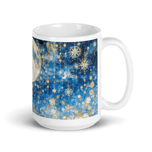 Load image into Gallery viewer, Night&#39;s Gleaming Resplendence White Glossy Mug - mug - Cloutropolis