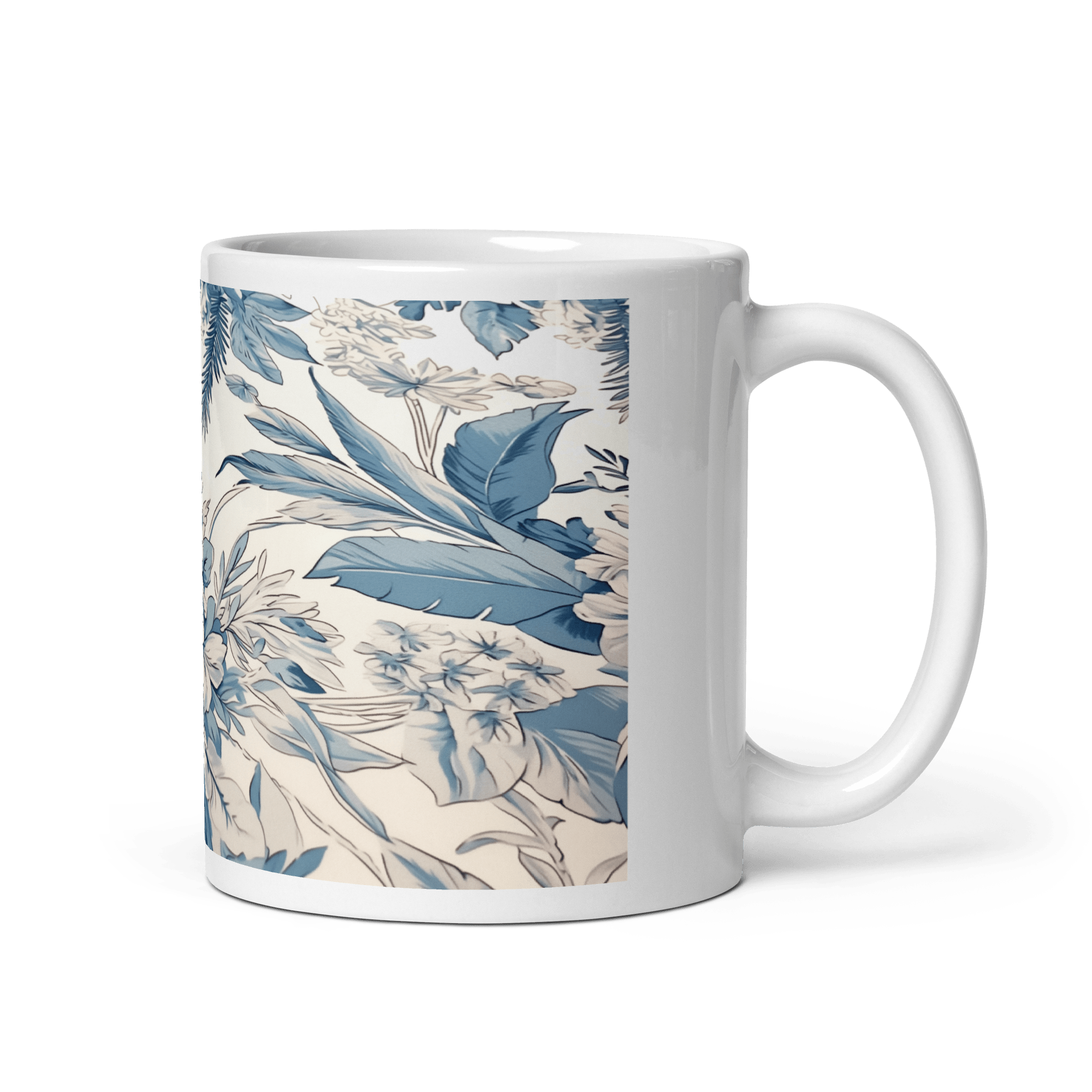 Porcelain Planter White Glossy Mug - mug - Cloutropolis