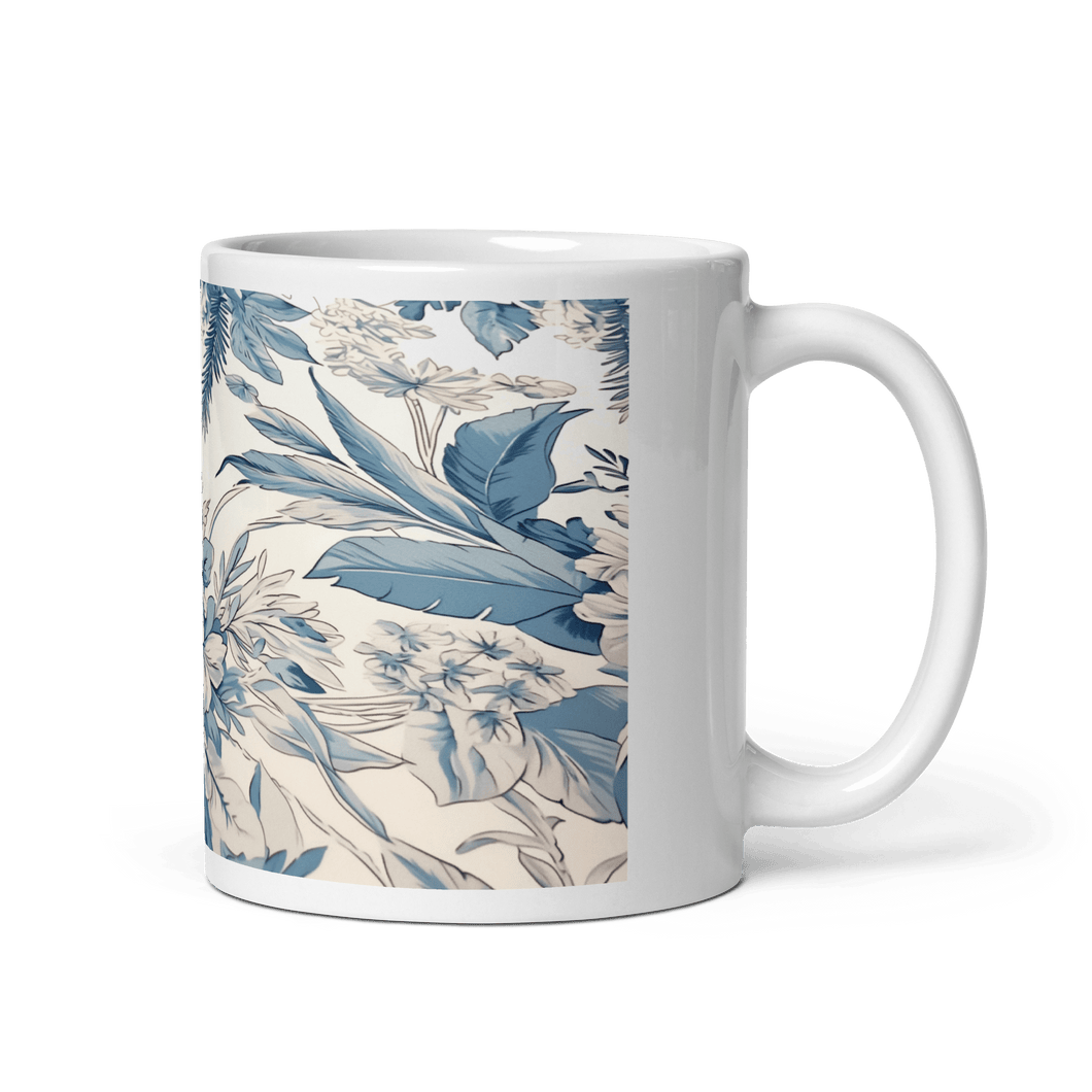 Porcelain Planter White Glossy Mug - mug - Cloutropolis