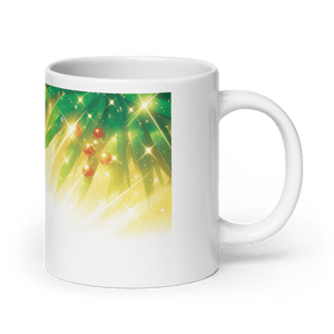 Radiant Growth Glossy White Mug - Cloutropolis