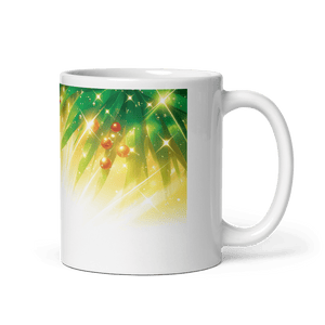 Radiant Growth Glossy White Mug - Cloutropolis