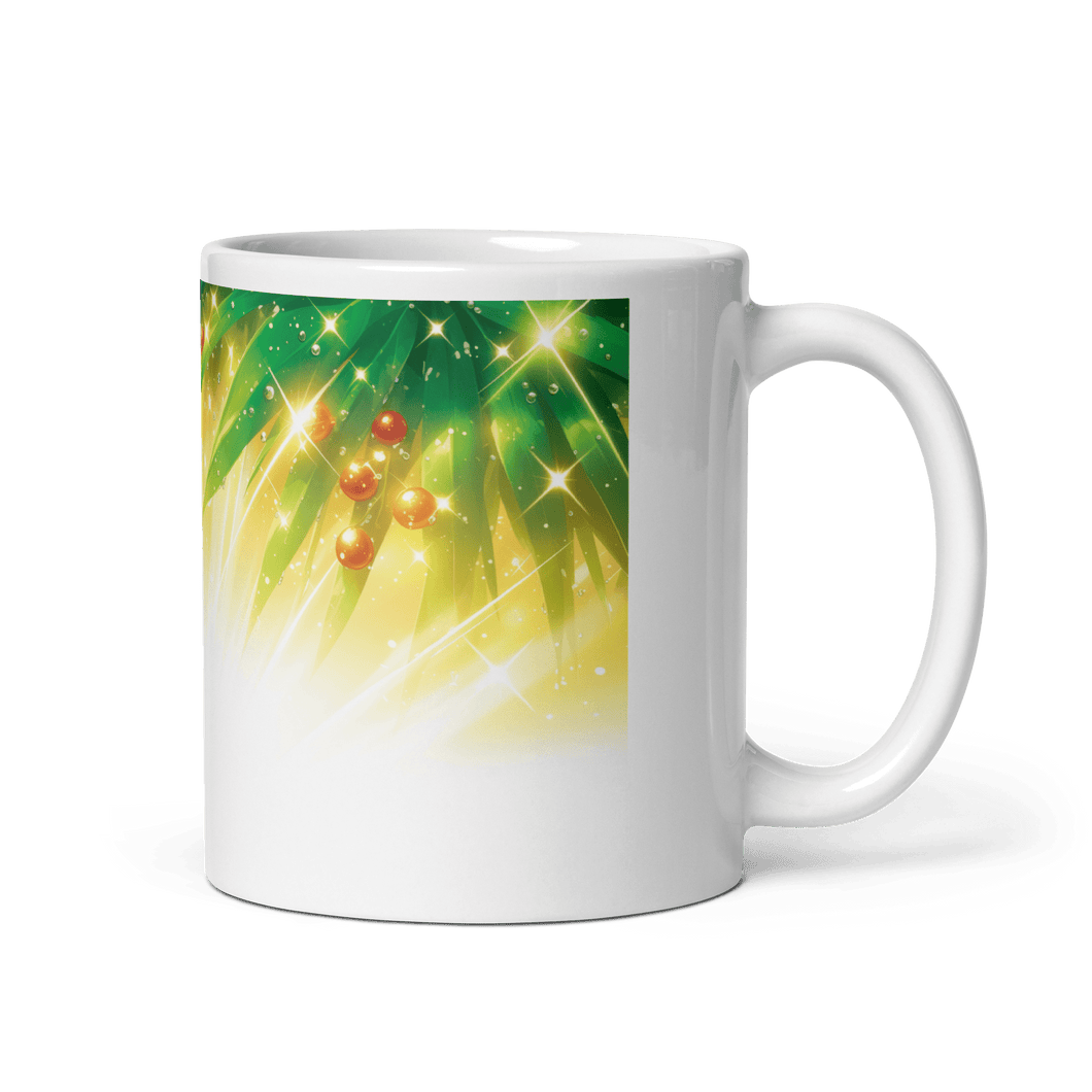 Radiant Growth Glossy White Mug - Cloutropolis