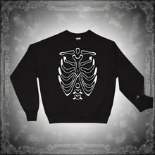 Load image into Gallery viewer, Skeletal Champion: Halloween Graphic Crewneck Sweatshirt - Cloutropolis