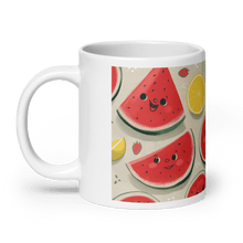 画像をギャラリー ビューアに読み込みます、 Strawberry Melonade White Glossy Mug - Cloutropolis