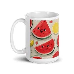 Strawberry Melonade White Glossy Mug - Cloutropolis